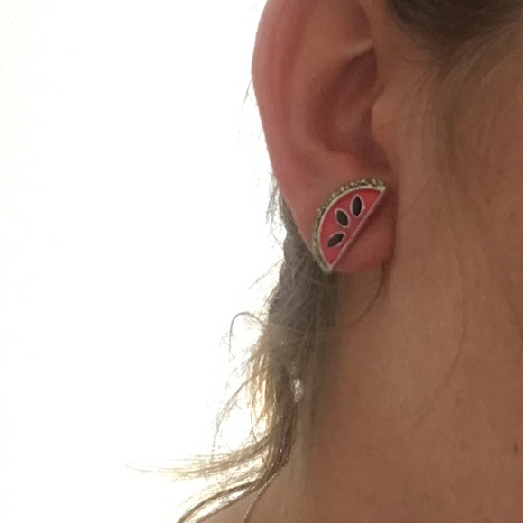 Pretty watermelon earrings🍉 - Picture 7 of 7